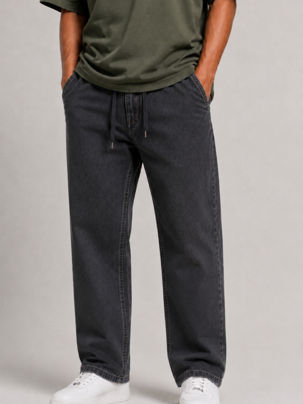 Straight Fit Ash Color Pant