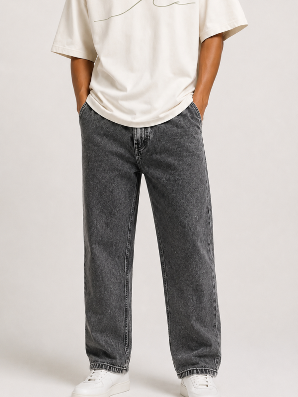 Dark Wash Color Pant