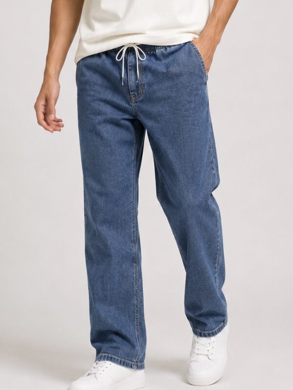 Blue Semi Baggy
