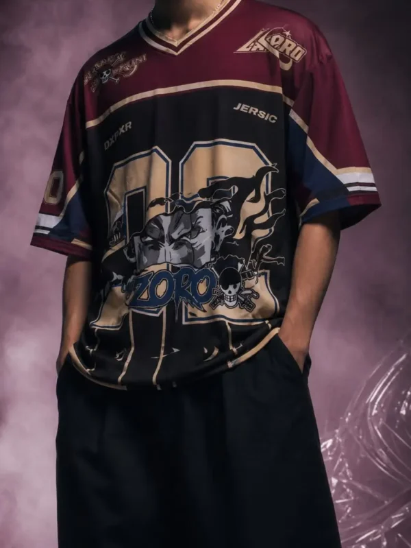 Mesh Fabrics Drop T Shirt